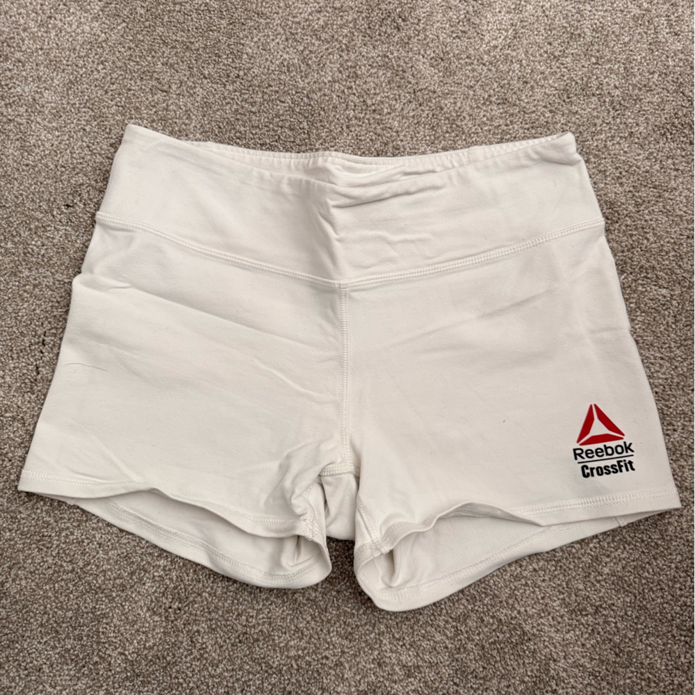 Reebok CrossFit 2018 Games women’s white Shorts size medium , like new